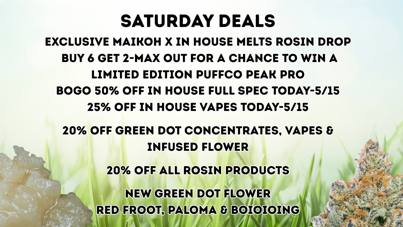 Maikoh Holistics - Denver 20% Off ALL Rosin products!