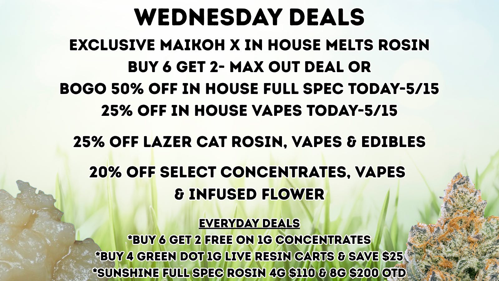 Maikoh Holistics - Denver 25% Off ALL LazerCat Rosin & Vapes