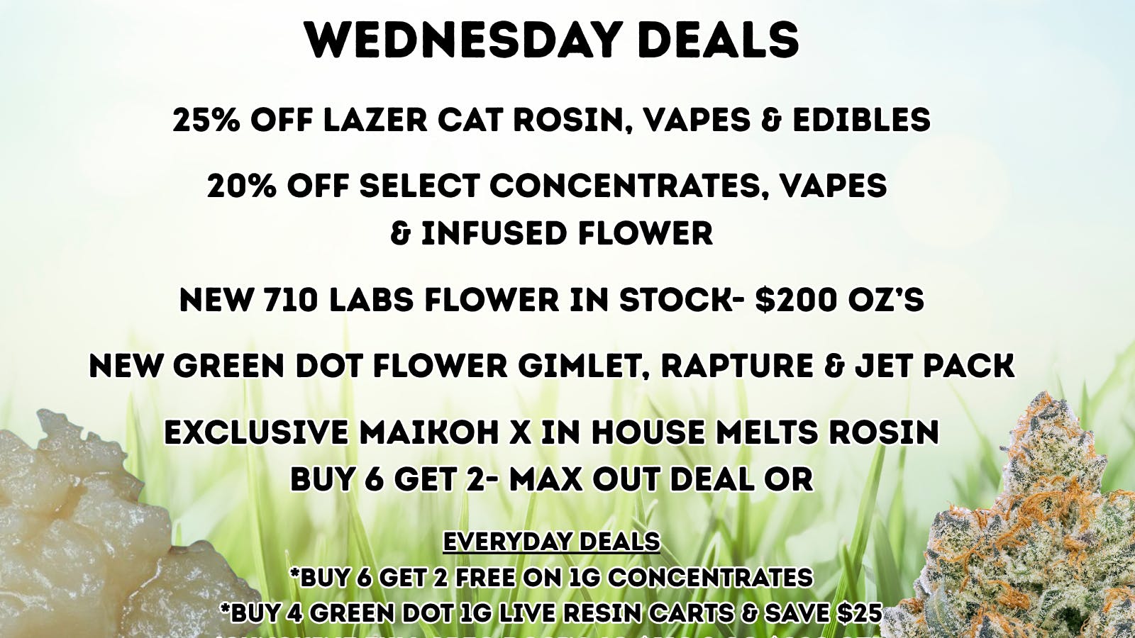Maikoh Holistics - Boulder 25% Off ALL LazerCat Rosin & Vapes