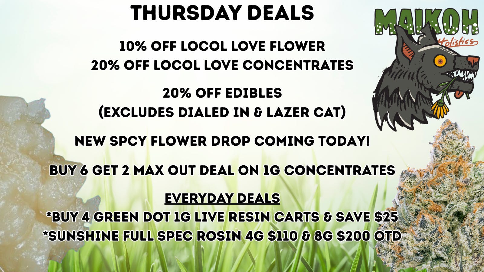 Maikoh Holistics - Denver 10% Off Locol Love Flower