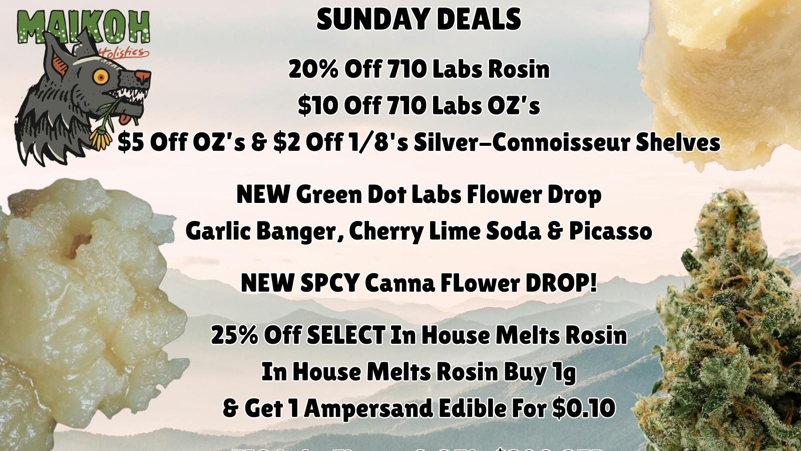 Maikoh Holistics - Denver 20% Off 710 Labs Rosin
