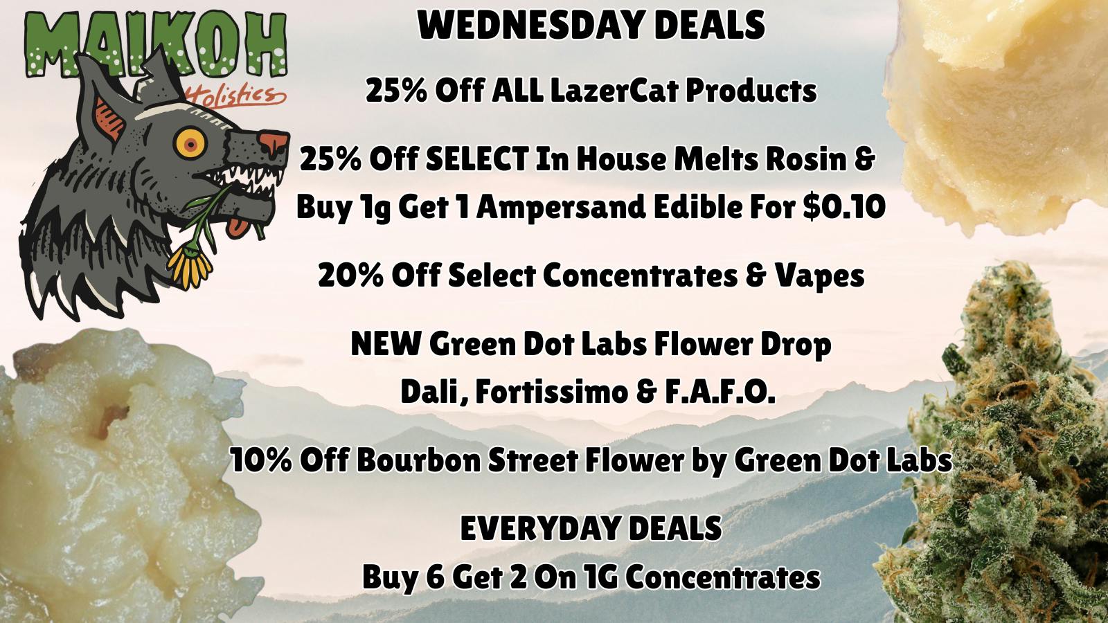 Maikoh Holistics - Denver 25% Off ALL LazerCat Rosin!