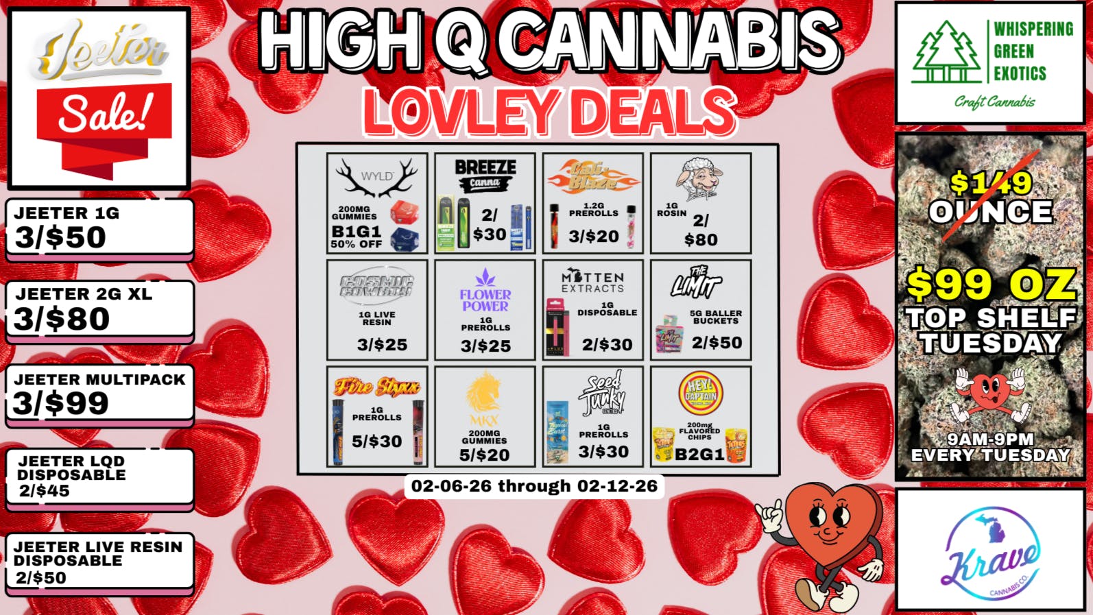 High Q Cannabis HIGH Q CANNABIS FEBUARY FRENZY!