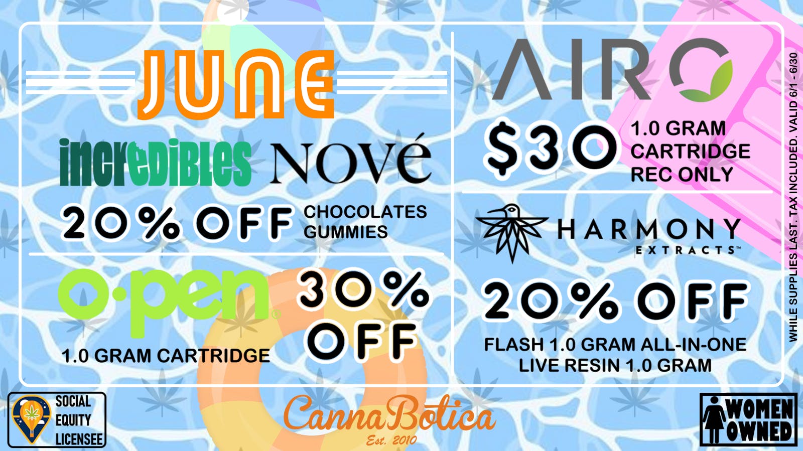 Cannabotica Summer Sales in June