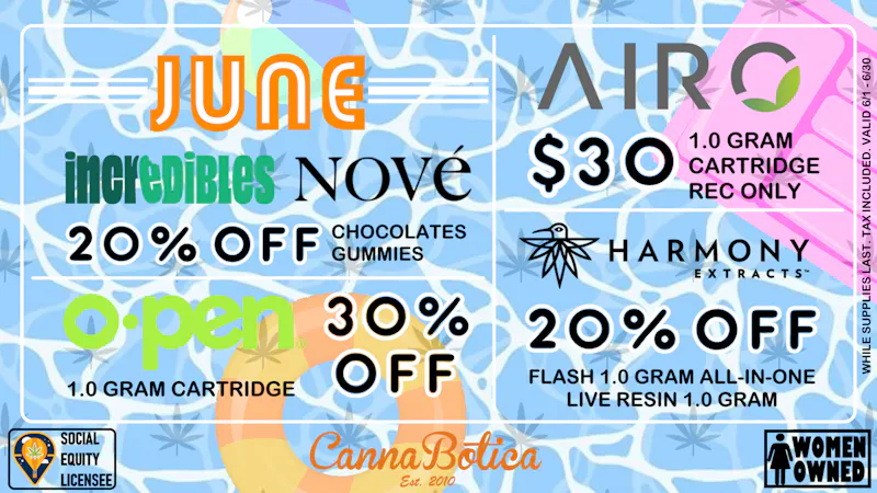 Cannabotica Summer Sales in June