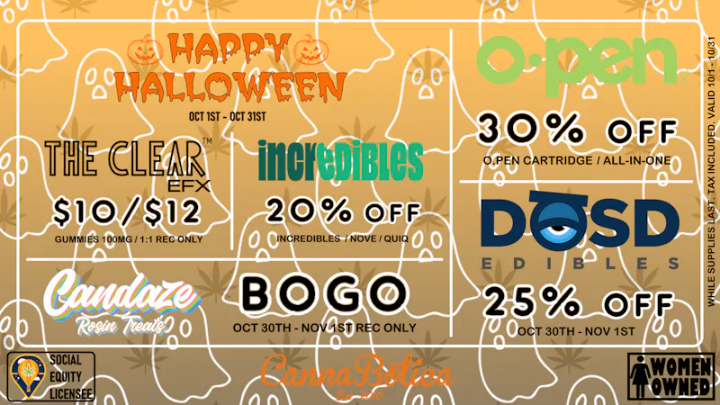 Cannabotica Happy Halloween from CannaBotica!