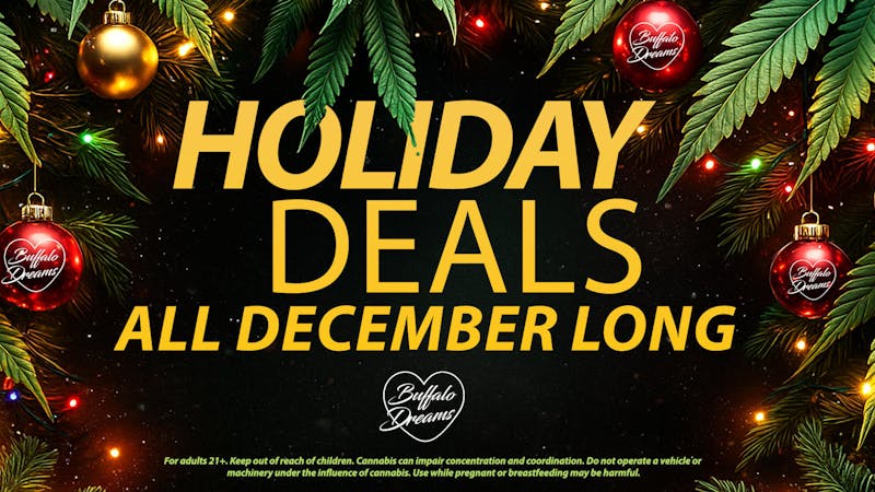 Buffalo Dreams December Deals @ Buffalo Dreams
