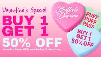 Buffalo Dreams 💘 Early Valentine’s Special – Buy 1 Get 1 50% Off