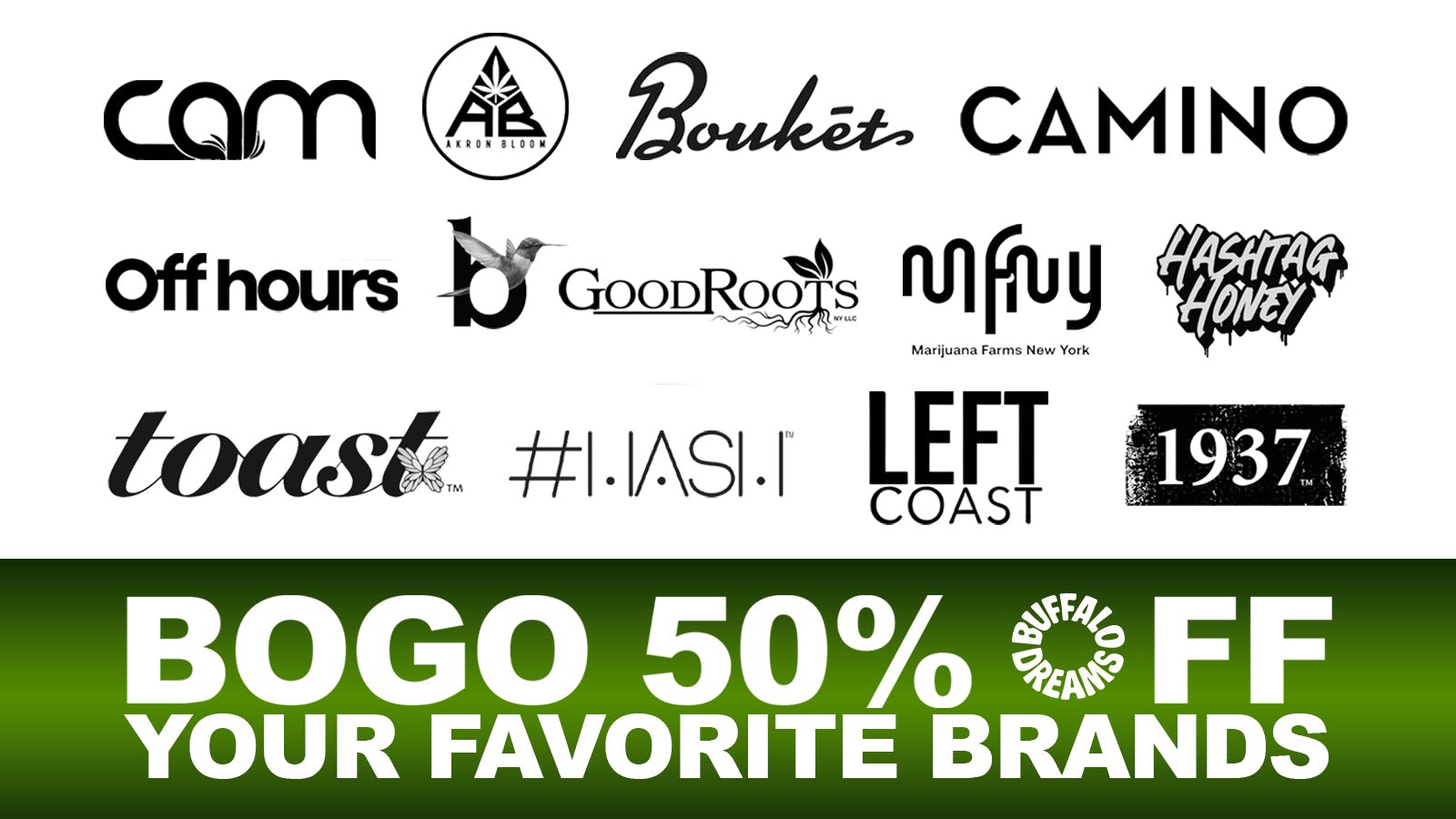 Buffalo Dreams Buy One, Get One 50% Off Your Favorite Brands