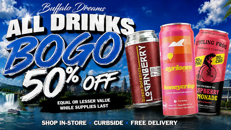 Buffalo Dreams All Drinks - BOGO 50% OFF