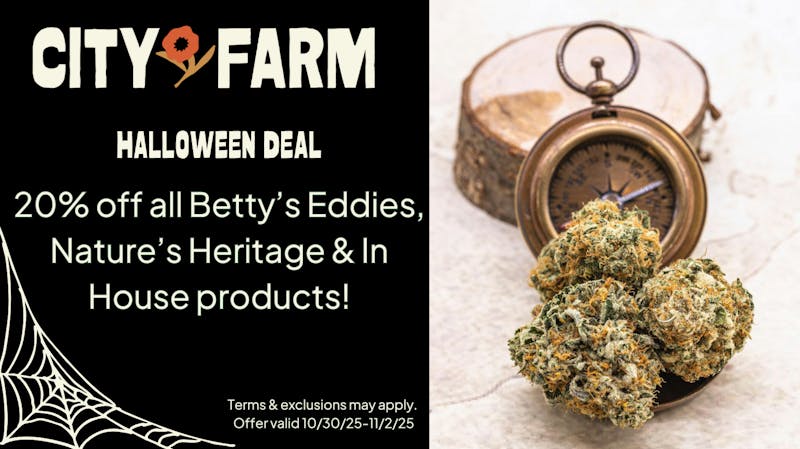 City Farm by Silver Therapeutics - Roslindale 20% off Betty's Eddies, Nature's Heritage, & more!