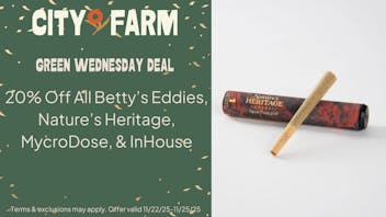 City Farm by Silver Therapeutics - Roslindale 20% off Betty's Eddies, Nature's Heritage & More