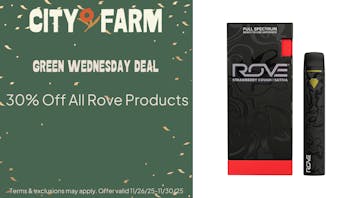City Farm by Silver Therapeutics - Roslindale 30% Off All Rove Products
