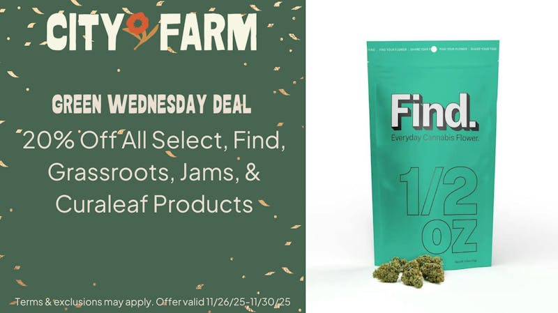 City Farm by Silver Therapeutics - Roslindale 20% Off All Find., Select, Jams, & Grassroots