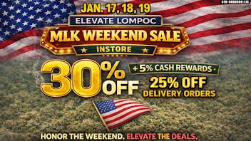 Elevate Lompoc MLK WEEKEND SALE!!