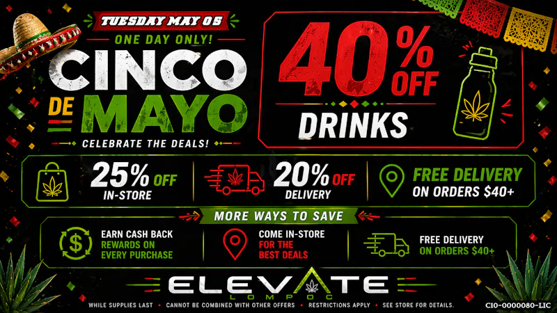 Elevate Lompoc Cinco De Mayo Sale !