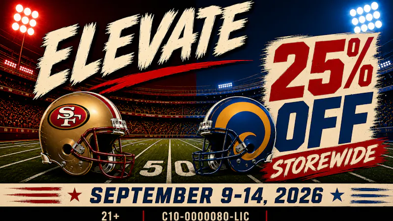 SoCal's Choice 25% OFF Sept. 9-14
