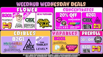 WeedHub Wednesday Deals - Weedhub