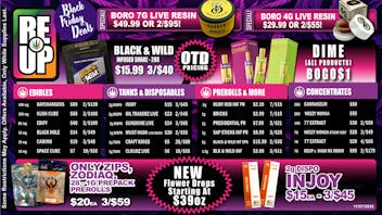 RE-UP Cannabis Dispensary 🖤BLACK FRIDAY IS LIVE AT RE-UP—DON’T MISS OUT!🔥