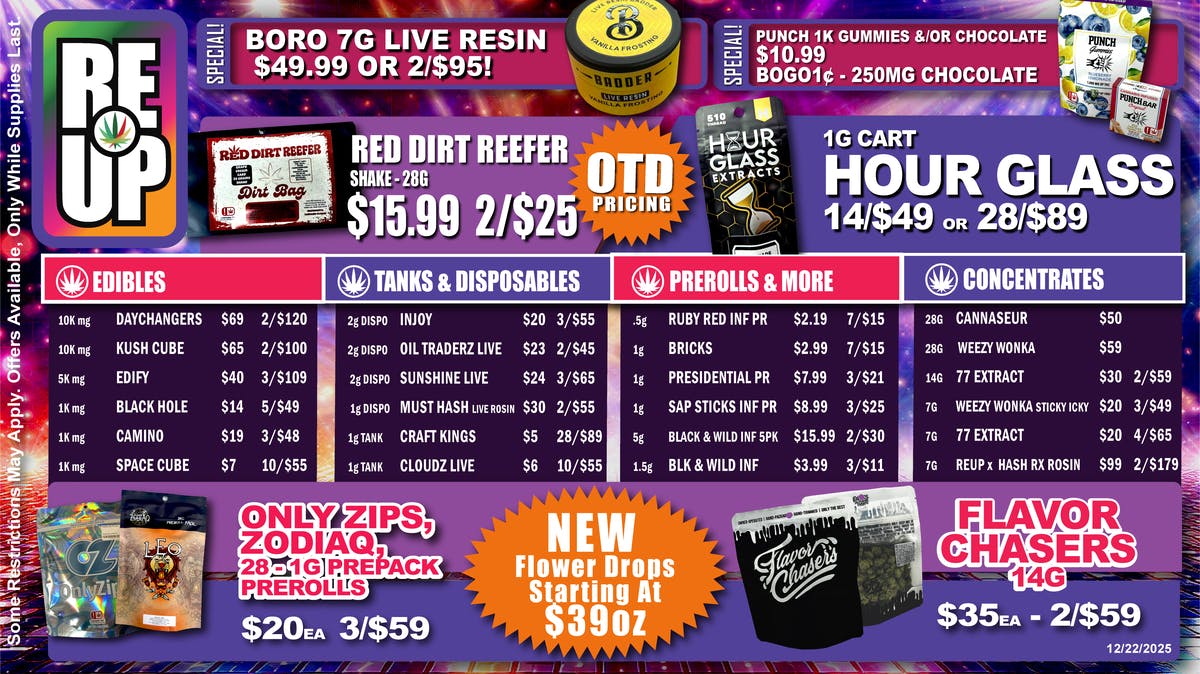 RE-UP Cannabis Dispensary - Broken Arrow 🎉 Happy New Year!🎉