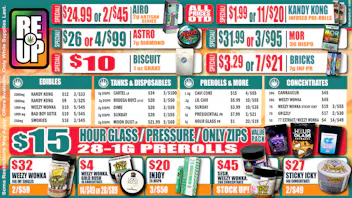 RE-UP Cannabis Dispensary - Bartlesville 💥Sunday & Timeless 1G Dispos BOGO$1!!!💥