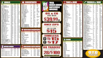 RE-UP Cannabis Dispensary - Bartlesville OILTRADERZ 1G TANK 28/$100 - ONLYZIPS 28-1G PR $15