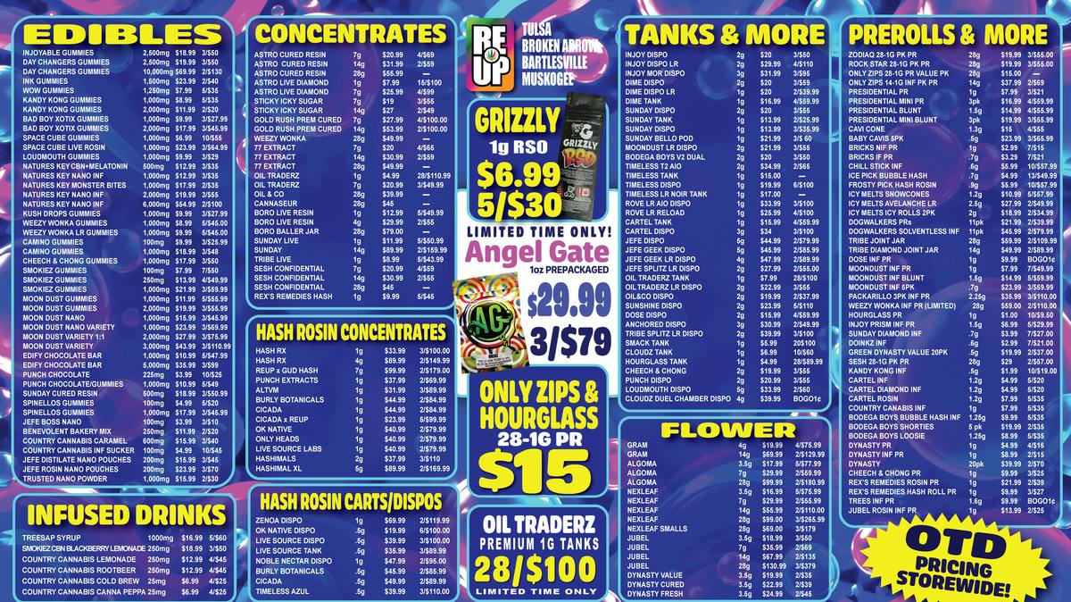 RE-UP Cannabis Dispensary OILTRADERZ 1G TANK 28/$100 - ONLYZIPS 28-1G PR $15