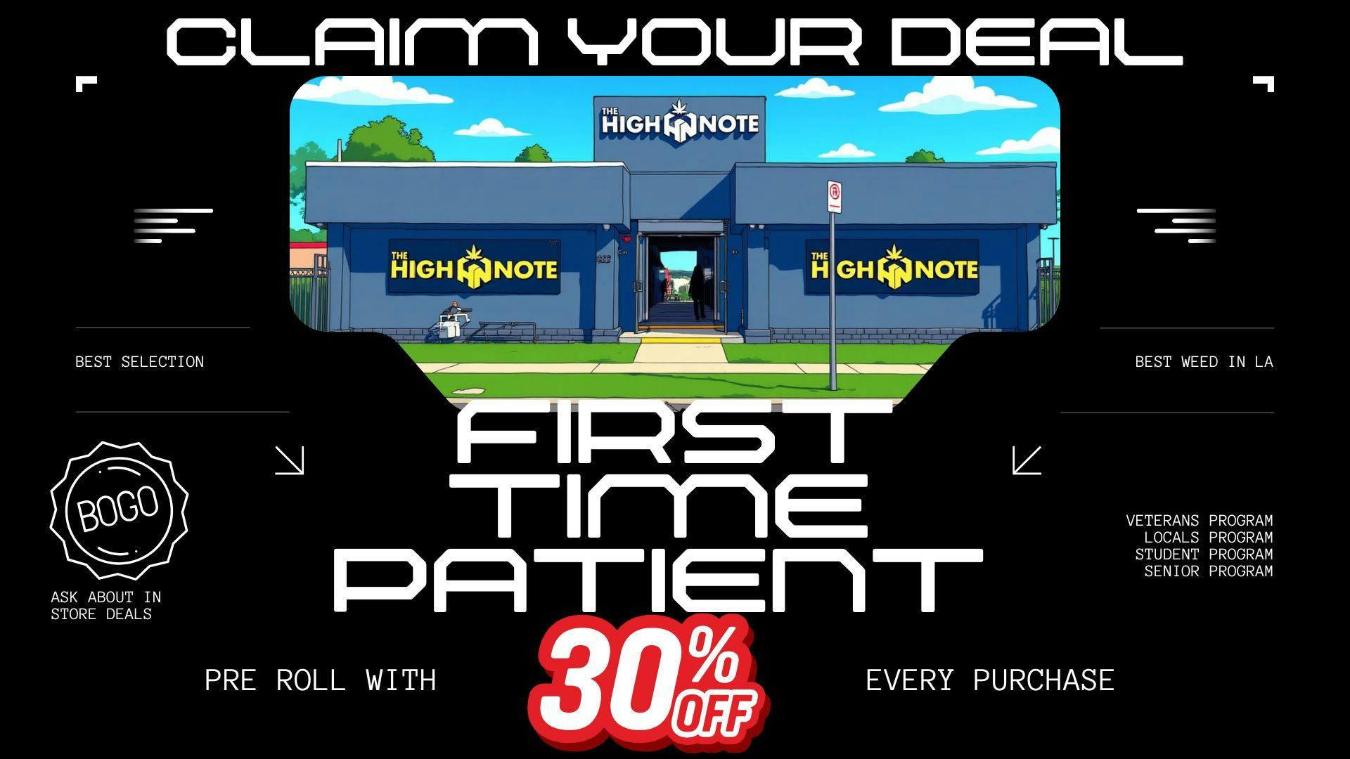 The High Note LAX FTP 30% OFF & BOGO