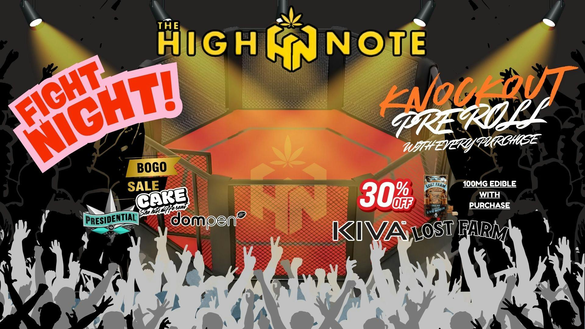 The High Note LAX FIGHT NIGHT PROMO
