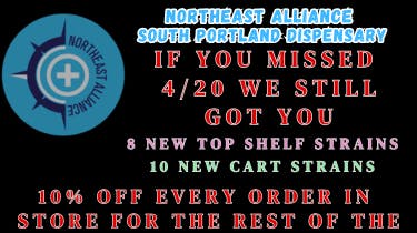 Northeast Alliance 10% off in Store