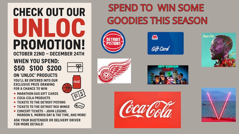 Bacco Farms Unloc Products Raffle