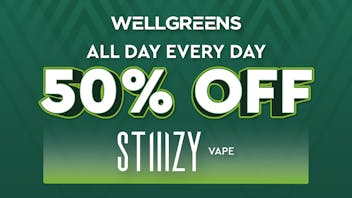 Wellgreens - Mission Valley - Marijuana Weed Dispensary 50% OFF STIIIZY VAPES!!