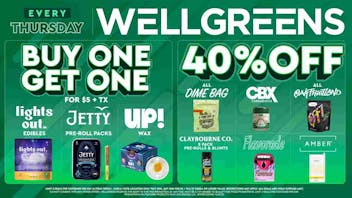 Wellgreens - Chula Vista - Marijuana Weed Dispensary Every Thursday until 12/31