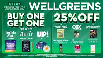 Wellgreens - City Heights / Normal Heights - Marijuana Weed Dispensary Every Thursday until 12/31