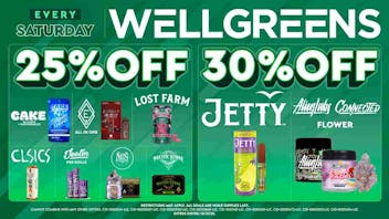Wellgreens - Encinitas - Marijuana Weed Dispensary Every Saturday until 12/31