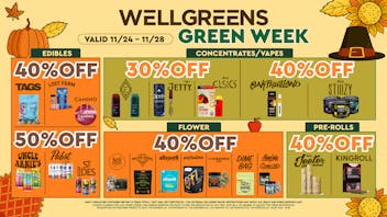 Wellgreens - City Heights / Normal Heights - Marijuana Weed Dispensary Green Week Deals! Unbeatable Savings!