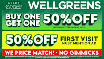 Wellgreens - Lemon Grove - Marijuana Weed Dispensary Every Sunday until 12/31