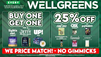 Wellgreens - Pacific Beach - Marijuana Weed Dispensary Every Thursday until 03/31
