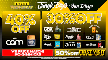 Jungle Boys San Diego Every Wednesday until 6/30