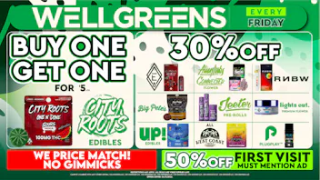 Wellgreens - Encinitas - Marijuana Weed Dispensary Every Friday Until 6/30