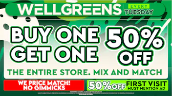 Wellgreens - Pacific Beach - Marijuana Weed Dispensary Every Tuesday Until 6/30