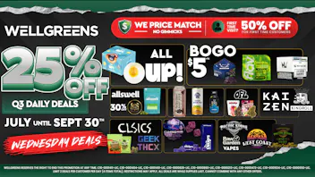Wellgreens - Kearny Mesa - Marijuana Weed Dispensary Every Wednesday Until 9/30