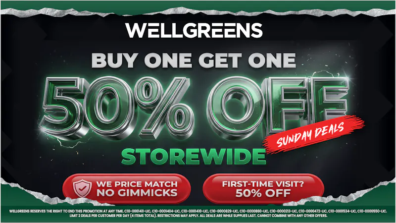 Wellgreens - City Heights / Normal Heights - Marijuana Weed Dispensary Every Sunday Until 9/30