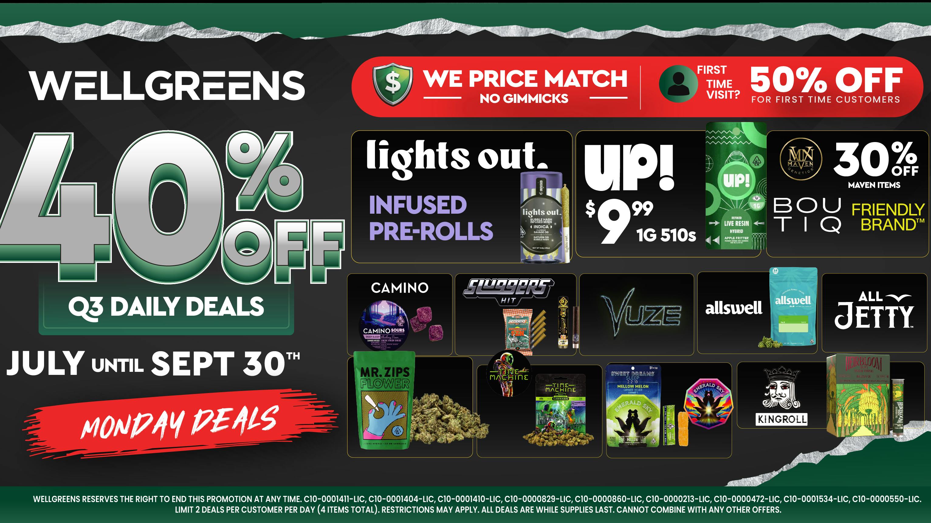 Wellgreens - City Heights / Normal Heights - Marijuana Weed Dispensary Every Monday Until 9/30