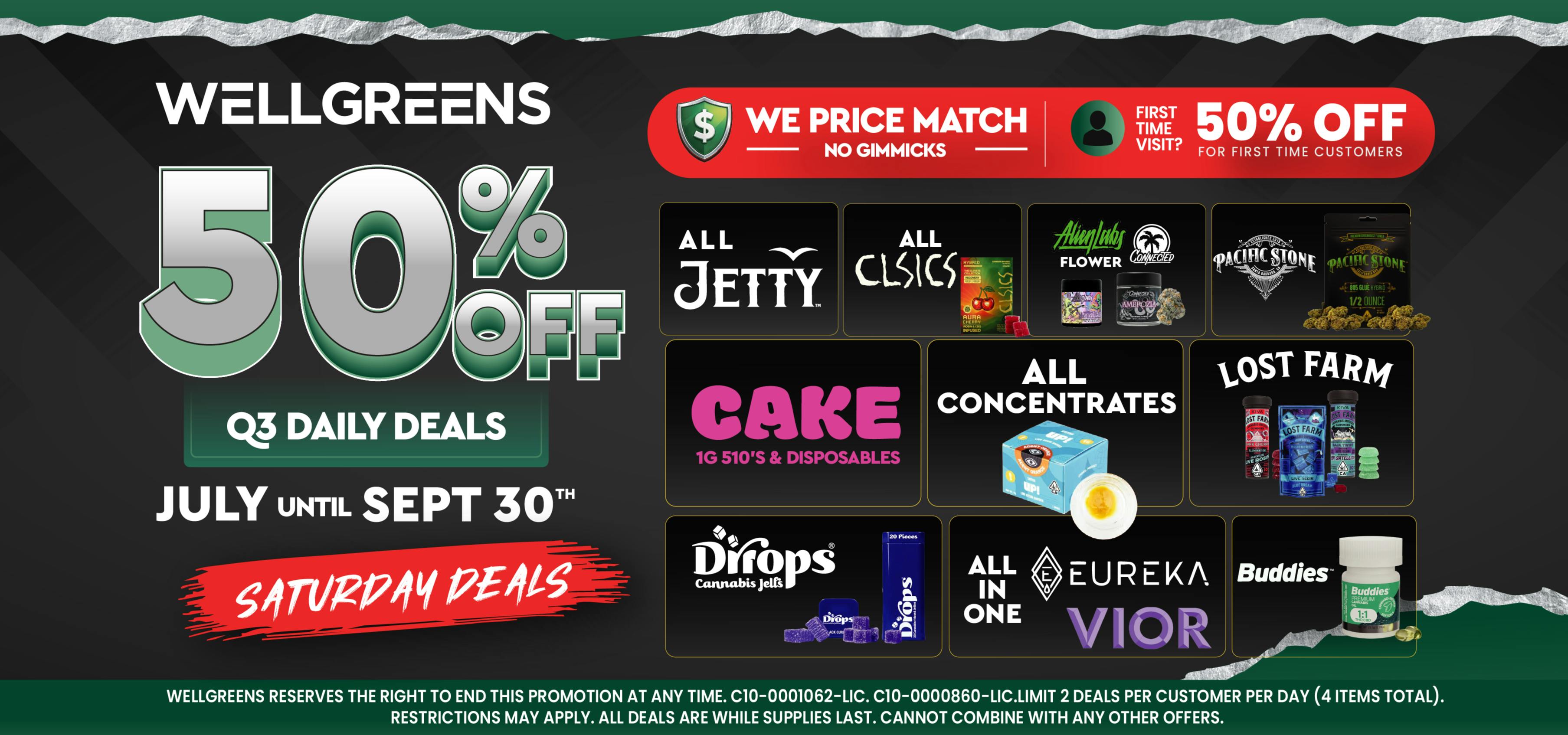 Wellgreens - Chula Vista - Marijuana Weed Dispensary Every Saturday Until 9/30