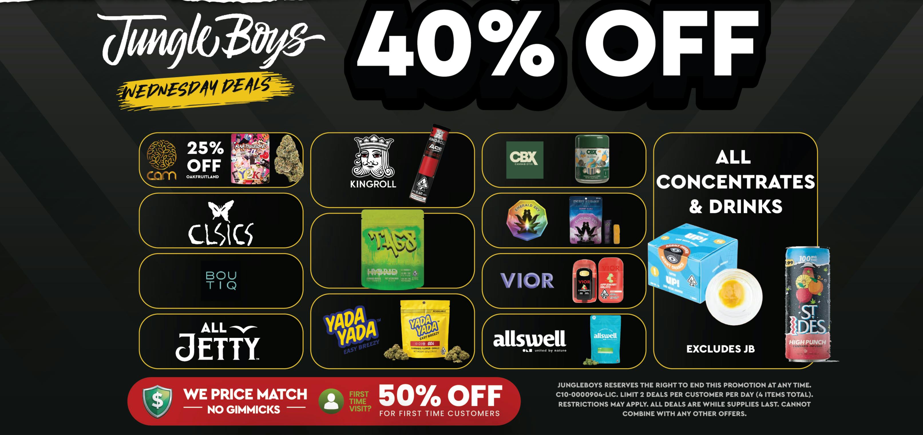 Jungle Boys San Diego Every Wednesday Until 9/30
