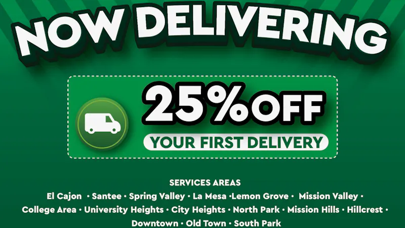 Wellgreens Delivery - La Mesa 25% Off First Delivery