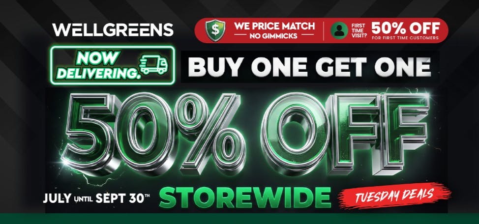 Wellgreens - La Mesa - Marijuana Weed Dispensary Every Tuesday Until 9/30