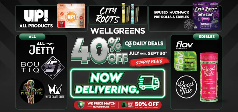 Wellgreens - Lemon Grove - Marijuana Weed Dispensary Every Sunday Until 9/30