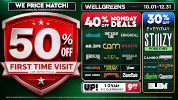 Wellgreens - City Heights / Normal Heights - Marijuana Weed Dispensary Every Monday Until 12/31